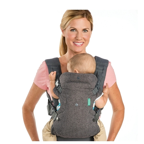 Infantino Flip 4-in-1 Convertible Baby Backpack 4 Position Infants & Toddlers - Picture 3 of 9